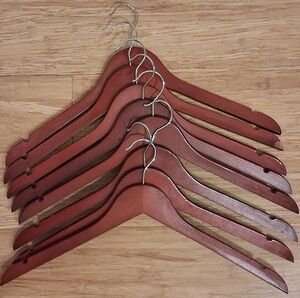 CHERRY WOOD HANGERS